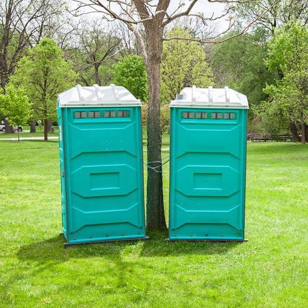long-term porta potties should be serviced on a regular basis, normally once a week, to ensure cleanliness and functionality